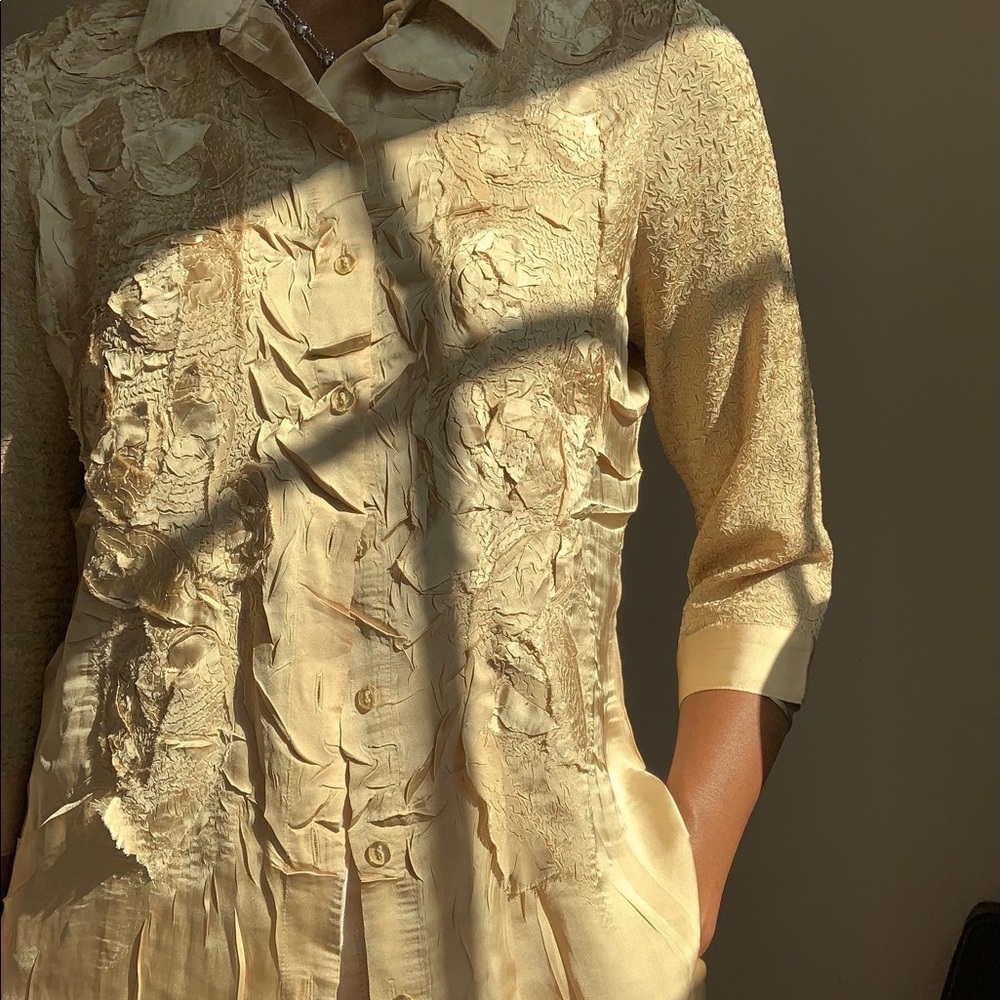 Gold blouse - Picture 5 of 5